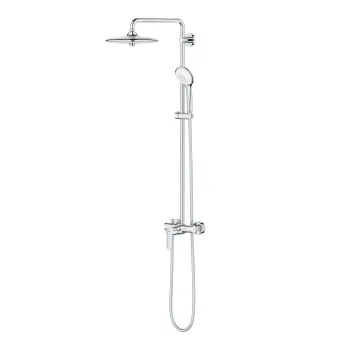 Dušas komplekts Grohe Euphoria 260, ar sienas montāžas dušas maisītāju, 3 režīmi, hroms, 27473002 NEW