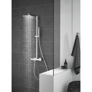 Dušas komplekts Grohe Euphoria Cube 230, ar termostatu, hroms, 26087000 NEW