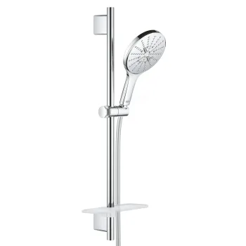 Dušas komplekts Grohe Rainshower SmartActive 150, 3 režīmi, dušas stienis 60 cm ar šļūteni, hroms, 26591000 NEW
