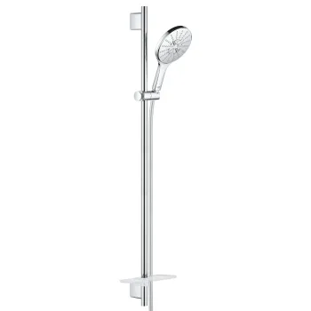Dušas komplekts Grohe Rainshower SmartActive 150, 3 režīmi, stienis 90 cm ar šļūteni, 9.5 l/min, hroms, 26594000 NEW