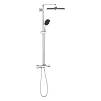Dušas komplekts Grohe Vitalio Comfort, ar termostatu, diametrs 25 cm, hroms, 26697001 NEW