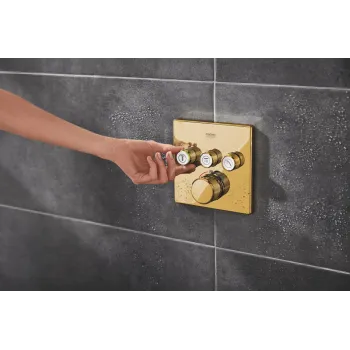 Dušas maisītājs Grohe Grohtherm SmartControl, iebūvējams, ar termostatu, Cool Sunrise, 29126GL0 NEW
