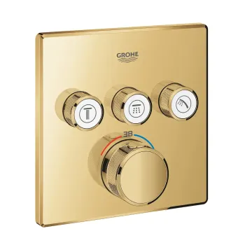 Dušas maisītājs Grohe Grohtherm SmartControl, iebūvējams, ar termostatu, Cool Sunrise, 29126GL0 NEW