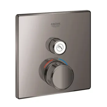 Dušas maisītājs Grohe Grohtherm SmartControl, iebūvējams, ar termostatu, Hard Graphite, 29123A00 NEW