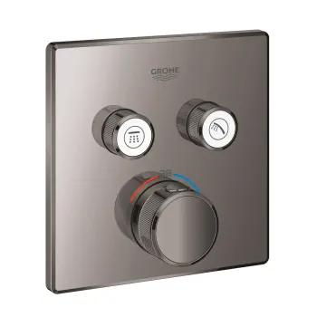 Dušas maisītājs Grohe Grohtherm SmartControl, iebūvējams, ar termostatu, Hard Graphite, 29124A00 NEW