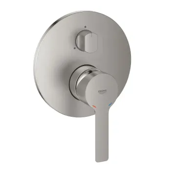 Dušas maisītājs Grohe Lineare, ar 3 veidu novirzītāju, supersteel, iebūvēts, 24095DC1 NEW