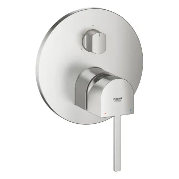 Dušas maisītājs Grohe Plus, ar 3 atveru montāžai, supersteel, iebūvēts, 24093DC3 NEW