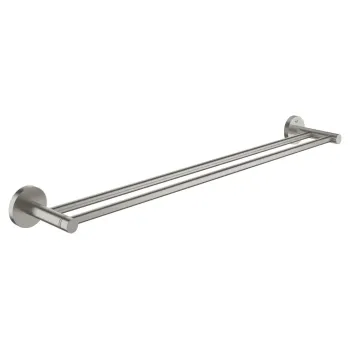 Dvieļu turētājs Grohe Essentials, dubultais, supersteel, 40802DC1 NEW
