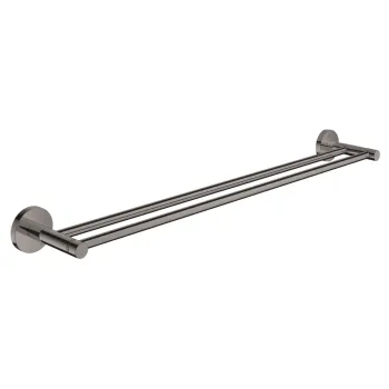 Dvieļu turētājs Grohe Essentials, dubultais, tumšs grafīts, 40802A01 NEW