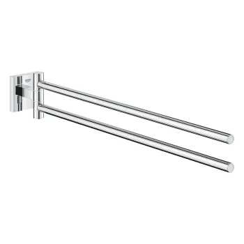 Dvieļu turētājs Grohe QuickFix Start Cube, dubultais, garums 44 cm, hroms, 40976000 NEW