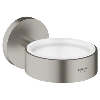 Glāzes / ziepju trauka turētājs Grohe Essentials, supersteel, 40369DC1 NEW