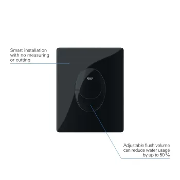 Poga Montāžas rāmim Grohe QuickFix Start, glossy black, 38964KV0 NEW