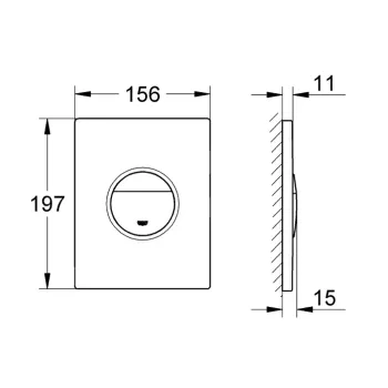 Poga Montāžas rāmim Grohe Sail, Alpine White, 38965SH0 NEW