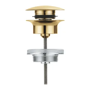 Sifons izlietnei Grohe, ar vārstu, matēta, Cool Sunrise, 65807GN0 NEW