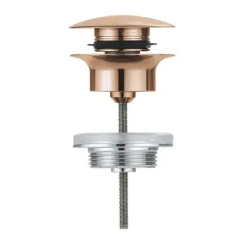 Sifons izlietnei Grohe, ar vārstu, matēta Warm Sunset, 65807DL0 NEW