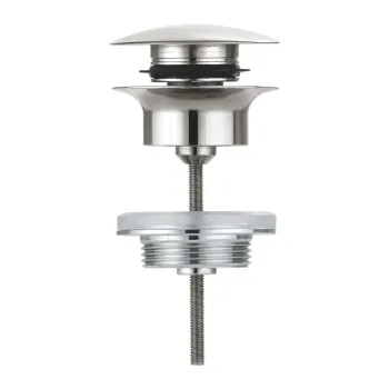 Sifons izlietnei Grohe, ar vārstu, supersteel, 65807DC0 NEW