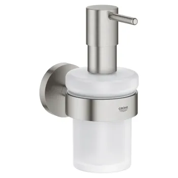 Šķidro ziepju dozators Grohe QuickFix Start, stikls/supersteel, 41195DC0 NEW