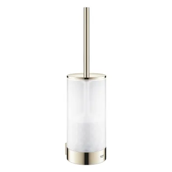 Tualetes birste Grohe Selection, sienas montāžas ar turētāju, stikls/pulēts niķelis, 41076BE0 NEW