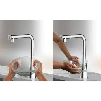 Vannas istabas Vannas istabas izlietnes maisītājs Grohe Essence SmartControl, ar izvelkamu uzgali, Cool Sunrise, 31615GL0 NEW