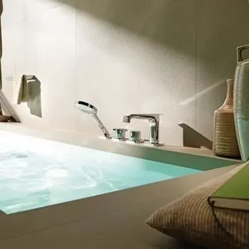 Vannas istabas Vannas istabas izlietnes maisītājs Grohe Euroeco Cosmopolitan E Bluetooth, termostats, elektronisks, hroms, 36410000 NEW