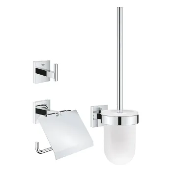 Vannas istabas aksesuāru komplekts Grohe QuickFix Start Cube, 3 daļu, hroms, 41123000 NEW