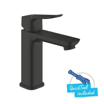 Vannas istabas izlietnes maisītājs Grohe Dice, ar Push-Open izplūdi, matēts melns, 1018362430 NEW