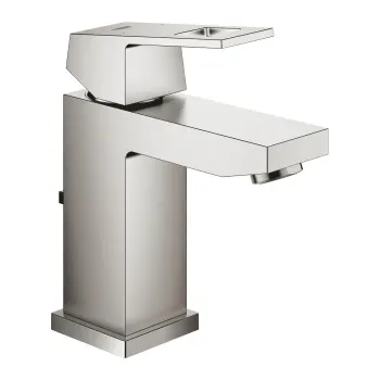 Vannas istabas izlietnes maisītājs Grohe Eurocube, ar PopUp vārstu, supersteel, 23127DC0 NEW