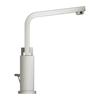 Vannas istabas izlietnes maisītājs Grohe Eurocube, ar PopUp vārstu, supersteel, 23135DC0 NEW