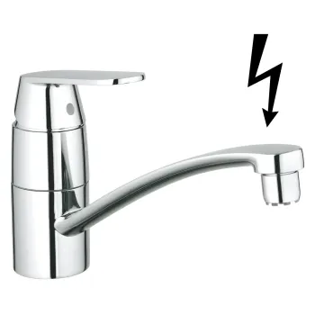 Virtuves izlietnes maisītājs Grohe Eurosmart Cosmopolitan, hroms, 31179000 NEW