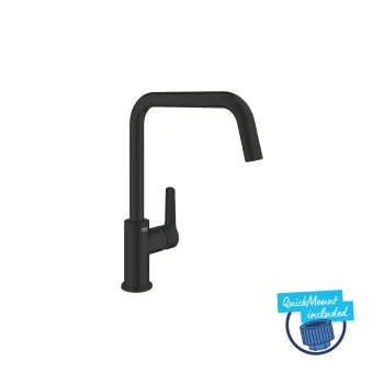 Virtuves izlietnes maisītājs Grohe QuickFix Start, matēts melns, 1012422430 NEW