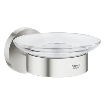 Ziepju trauks Grohe Essentials, Ziepju trauks ar turētāju, supersteel, 40444DC1 NEW