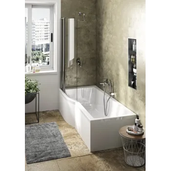 Vannas maisītājs Ideal Standard Connect Air, ar piederumiem, sudraba krāsā, A7056GN