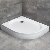 Radaway Asimetrisks dušas paliktnis PATMOS E 120x90cm L