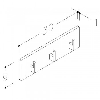 Kame Pakaramais ar 3 āķiem, AC1602-30/H12