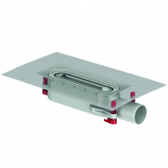 ACO Showerdrain S+ DN50 dušas traps bez restes H 70-160 mm, 9010.51.21