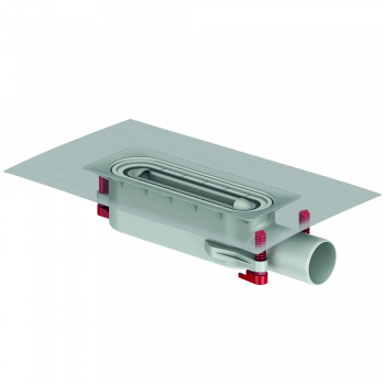 ACO Showerdrain S+ DN50 dušas traps bez restes H 70-160 mm, 9010.51.21