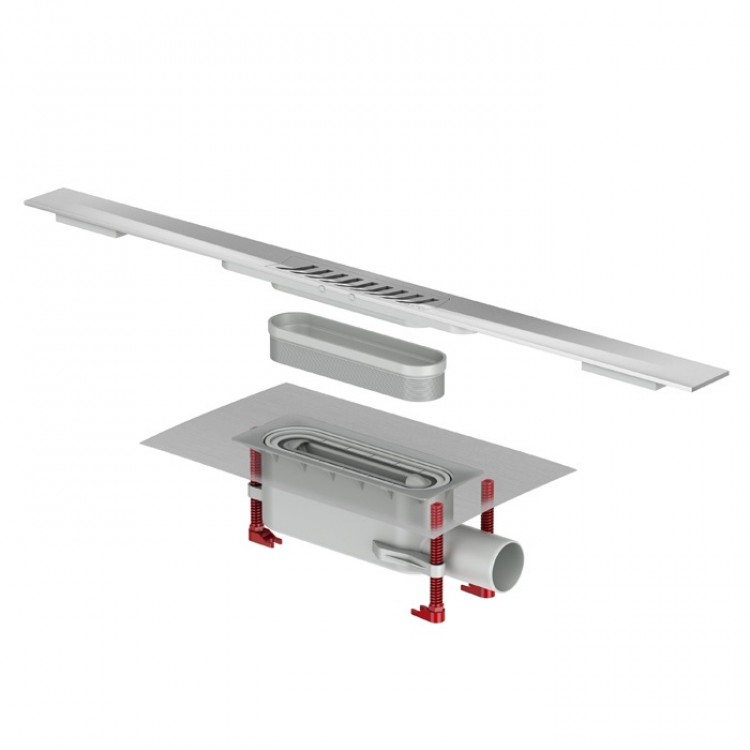 ACO Showerdrain S+ DN50 dušas traps bez restes H 70-160 mm, 9010.51.21