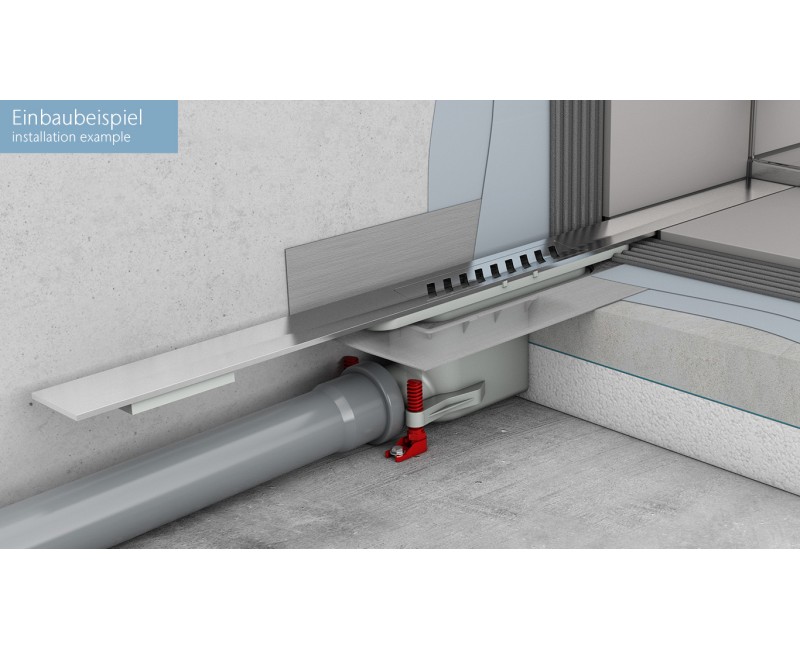 ACO ShowerDrain S+ Решетка для душевого канала Stripe 900мм, 9010.51.02