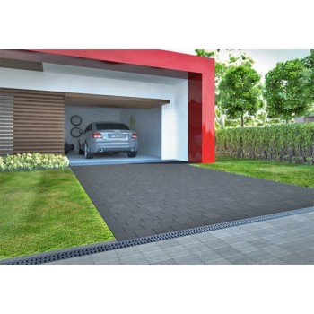 ACO Euroline Kanāls ar čuguna režģi 1000mm un PVC cauruli, B125