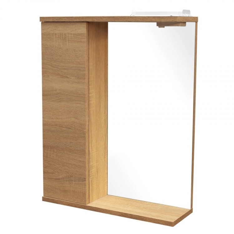 Aqualine Premium L Skapītis ar spoguli 56cm, 932PK56S Aqualine Premium L Skapītis ar spoguli 56cm, 932PK56S