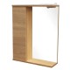 Aqualine Premium L Skapītis ar spoguli 56cm, 932PK56S Aqualine Premium L Skapītis ar spoguli 56cm, 932PK56S