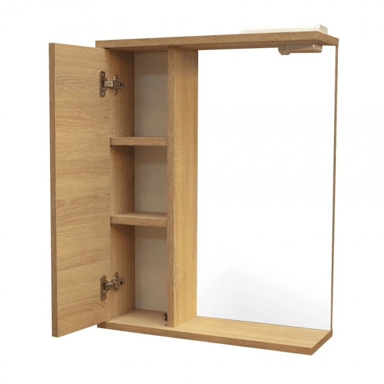 Aqualine Premium L Skapītis ar spoguli 56cm, 932PK56S Aqualine Premium L Skapītis ar spoguli 56cm, 932PK56S