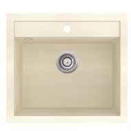 Aquasanita QUADRO Кухонная мойка 565x510mm, SQQ100W-113