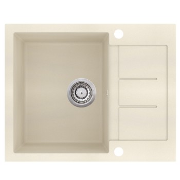 Aquasanita TESA Virtuves izlietne 620x500 mm SQT102AW-113