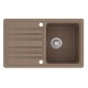 Aquasanita NOTUS Virtuves izlietne 765x460 mm SQ101AW-114 Aquasanita NOTUS Virtuves izlietne 765x460 mm SQ101AW-114