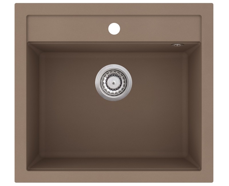 Aquasanita QUADRO Кухонная мойка 565x510mm, SQQ100W-114