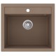 Aquasanita QUADRO Virtuves izlietne 565x510 mm SQQ100W-114 Aquasanita QUADRO Virtuves izlietne 565x510 mm SQQ100W-114