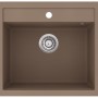 Aquasanita QUADRO Кухонная мойка 565x510mm, SQQ100W-114