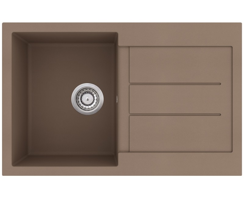 Aquasanita TESA Virtuves izlietne 780x495 mm, SQT101AW-114