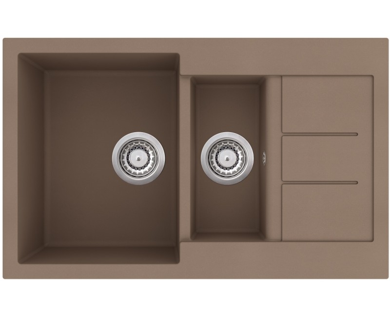 Aquasanita TESA Кухонная мойка 800x495mm, SQT151AW-114